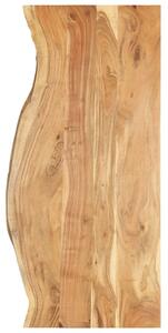 Blat lavoar de baie, 140 x 55 x 2,5 cm, lemn masiv de acacia