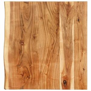 Blat lavoar de baie, 58x55x3,8 cm, lemn masiv de acacia