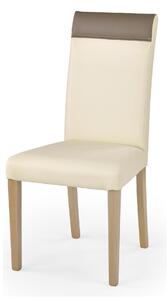 Scaun tapitat cu piele ecologica Norbert, 47X55X99 CM