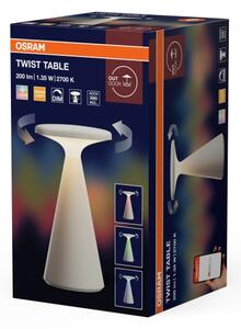 Osram - LED RGB reglabilă, reîncărcabilă, pentru exterior, lampă de masă TWIST LED/1,35W/3,7V 1800 mAh IP44