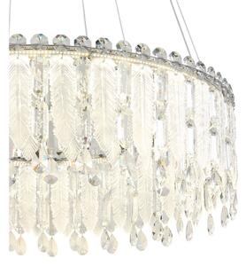 Globo 67176-78 - Lustru LED suspendat pe cablu KLUNKA LED/78W/230V 2700-6000K + telecomandă