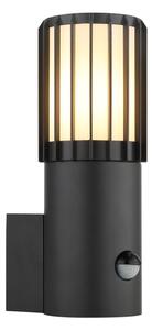 Globo 32160S - Lampă de perete pentru exterior cu senzor MERVIN 1xE27/15W/230V IP54