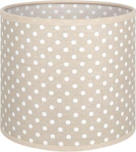 Brilagi - Abajur universal BOBO E27, diametru 15 cm, bej cu buline