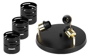 Spot ELEN 3xE27/35W/230V negru/auriu