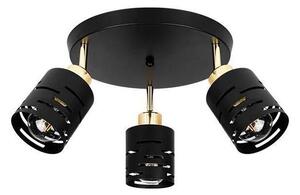 Spot ELEN 3xE27/35W/230V negru/auriu