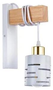 Lampă de perete ELEN 1xE27/35W/230V alb/auriu/maro