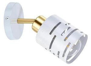 Aplica spot de perete ELEN 1xE27/35W/230V alb/auriu