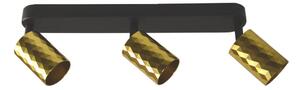 Spot FAMA 3xGU10/30W/230V auriu/negru