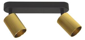 Corp de iluminat tip spot ELAN 2xGU10/30W/230V auriu/negru