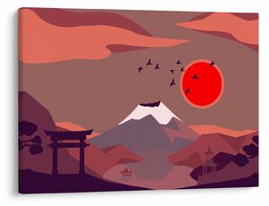 Tablou - Munții Fuji (70x50 cm)
