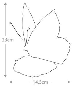 Elstead QZ-OBUTTERFLY-TL - Lampă decorativă LED TIFFANY 1xG9/3W/12/230V, cu model fluture