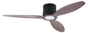 ZEVENTI - Ventilator de tavan LED VENTORA LED/24W/230V Wi-Fi Tuya negru/nuc +telecomandă
