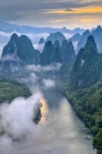 Fotografie de artă Li River, Hua Zhu, (26.7 x 40 cm)