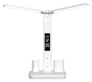 NOBLITE P Lampă de birou LED reîncărcabilă, dimabilă, 5W/5V, 3000/4000/6000K, 2200 mAh, albă