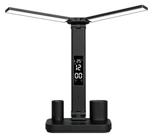Lampă de birou LED reîncărcabilă, dimabilă, NOBLITE P LED/5W/5V 3000/4000/6000K 2200mAh, neagră
