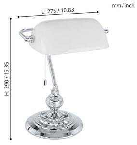 Eglo 90968 - Lampa de masa BANKER E27/60W