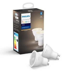 SET 2x LED Bec dimmabil Philips Hue WHITE GU10/5,2W/230V 2700K