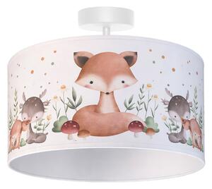 Plafoniere Duolla, Kids Print, Multicolor, Cameră pentru copii, Țesătură / Textil