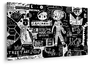 Tablou - Graffiti (90x60 cm)