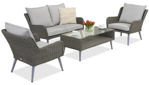 Mobilier de grădină Bilbao Coffee 4 Garden Point gri