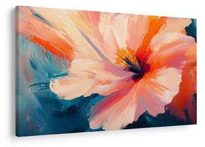 Tablou - Floare pictată (90x60 cm)