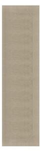 Covor tip traversă bej din lână 60x230 cm – Flair Rugs