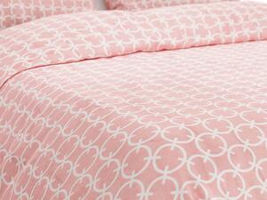 Lenjerie de pat din microfibra Culoare roz, REINE
