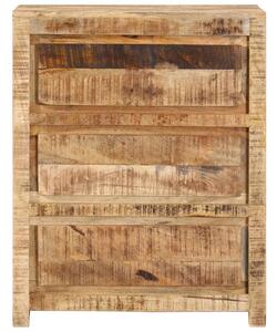 Dulap cu sertar, 60x33x75 cm, lemn masiv de mango