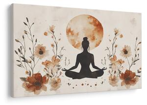 Tablou - Yoga Portocalie (90x60 cm)