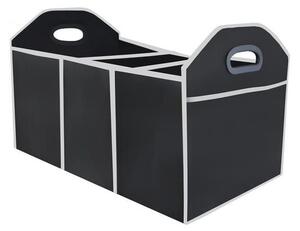 Organizator pliabil pentru portbagaj auto, 3 compartimente, 55x32x32 cm