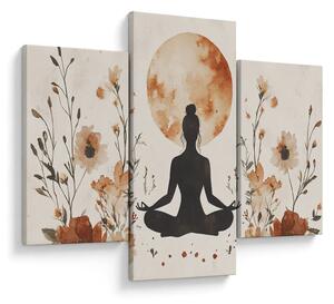 Tablou - Yoga Portocalie (90x60 cm)