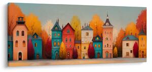 Tablou - Sat de toamnă (120x50 cm)
