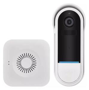 Sonerie video fără fir cu senzor de mișcare GoSmart 5V 3xAA IP65 Wi-Fi Tuya
