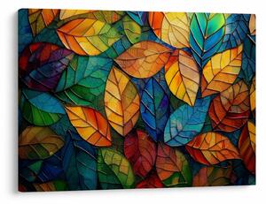 Tablou - Mozaic din frunze (70x50 cm)