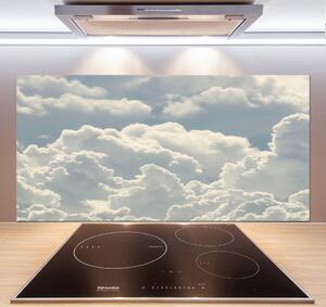 Panou sticlă bucătărie nori