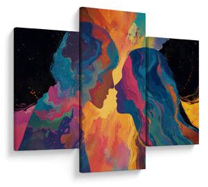Tablou - Dragoste cosmică (90x60 cm)