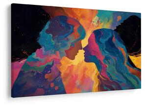 Tablou - Dragoste cosmică (90x60 cm)