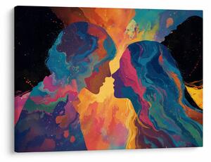Tablou - Dragoste cosmică (70x50 cm)