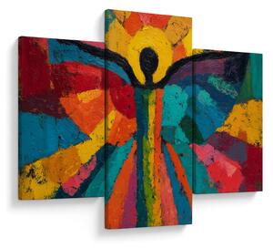 Tablou - Înger pictat (90x60 cm)