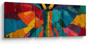 Tablou - Înger pictat (cu ceas) (90x30 cm)