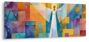 Tablou - Înger geometric (120x50 cm)