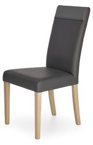 Scaun bucatarie tapitat cu piele ecologica Norbert, 47X55X99 CM