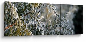 Tablou - Detaliu ramură (cu ceas) (90x30 cm)