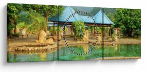 Shanghai hotel park (cu ceas) (90x30 cm)
