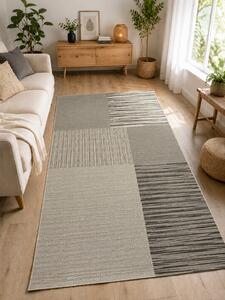 Covor Modern, Jeans 19224, Gri, Diverse Dimensiuni