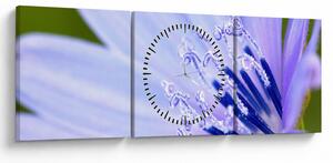 Tablou - Floare (cu ceas) (90x30 cm)