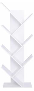 Biblioteca BAKI NEW TYP 2, alb, DTD laminat, 40x20x115 cm