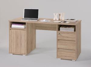Birou PRIMUS 2, stejar sonoma, PAL, 145x65x74 cm