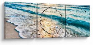 Tablou - Mare (cu ceas) (90x30 cm)