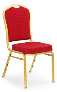 Scaun Houston 136, Bordeaux, Auriu, 93x45x59cm, 6 kg